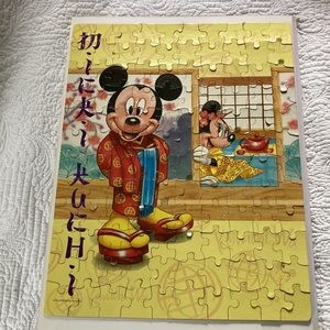 Vintage 1992 Mickey Mouse puzzle in Japan Disney